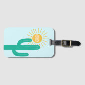 Überleben auf Sonnenschein und Spite Gepäckanhänger (Vorderseite (Horizontal))