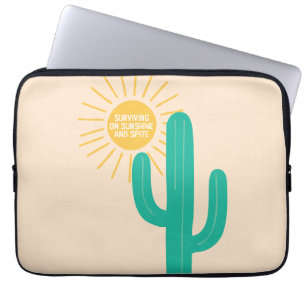 Überleben auf Sonnenschein und Spite Laptopschutzhülle