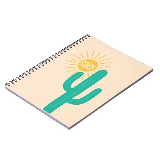 Überleben auf Sonnenschein und Spite Notizblock (Linke Seite)