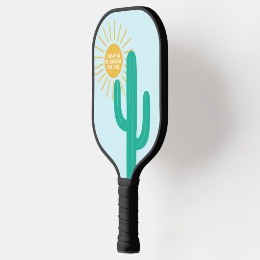Überleben auf Sonnenschein und Spite Pickleball Schläger (Links)