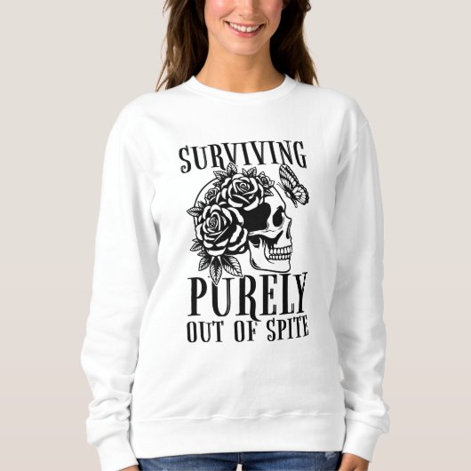 Überleben aus dem Staat Sweatshirt (Vorderseite)