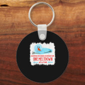 Überleben Das Leben Als Schulsekretärin Schneemann Schlüsselanhänger (Vorderseite)