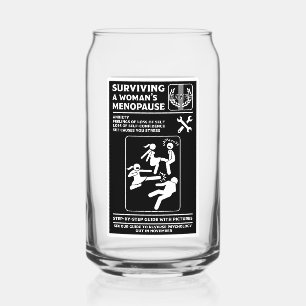Überleben der Menopause Dosenglas