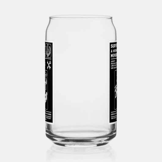 Überleben der Menopause Dosenglas (Links)