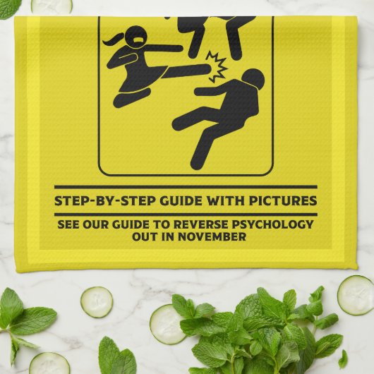 Überleben der Menopause Geschirrtuch (Gefaltet)