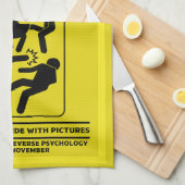 Überleben der Menopause Geschirrtuch (Viertel Falte)