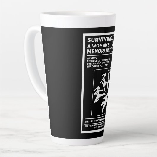 Überleben der Menopause Milchtasse (Linke Ecke)