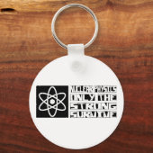 Überleben der nuklearen Physik Schlüsselanhänger (Vorderseite)