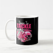 Überleben der Zeit, um das Bewusstsein für Brustkr Kaffeetasse (Links)