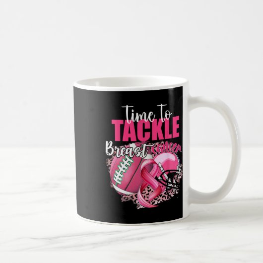 Überleben der Zeit, um das Bewusstsein für Brustkr Kaffeetasse (Rechts)