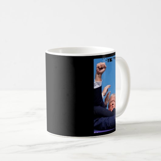Überleben des Shooting Premium Scoop Kaffeetasse (VorderseiteRechts)
