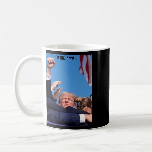 Überleben des Shooting Premium Scoop Kaffeetasse (Links)