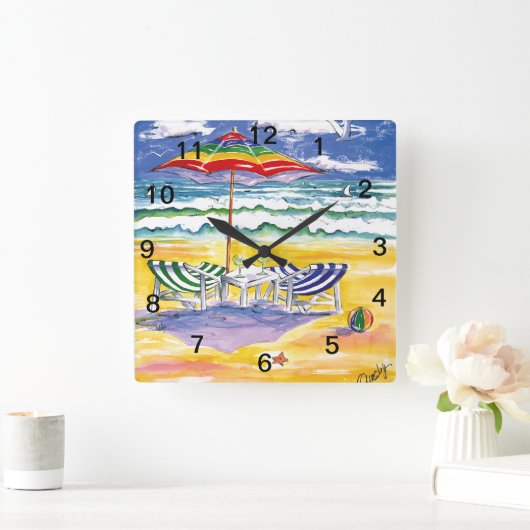 Überleben Druck-Wand Uhr (Zuhause)