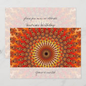 Überleben - Fraktal Einladung (Vorne/Hinten)