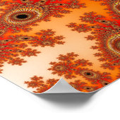 Überleben - Fraktal Poster (Ecke)