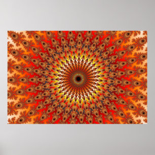 Überleben - Fraktal Poster