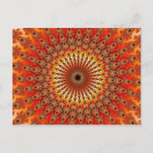 Überleben - Fraktal Postkarte (Vorderseite)