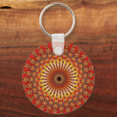 Überleben - Fraktal Schlüsselanhänger (Vorderseite)