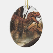 Überleben für den ausgestorbenen Dinosaurier Keramikornament (Rechts)