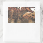 Überleben für den fittest.jpg rechteckiger aufkleber (Tasche)