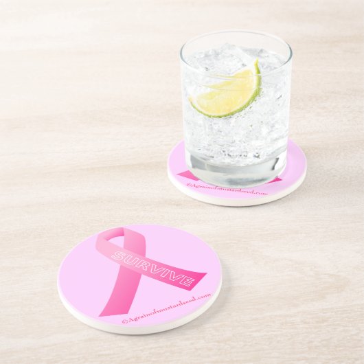 ÜBERLEBEN GETRÄNKEUNTERSETZER (Seite)