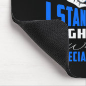 ÜBERLEBEN ICH STARKE ALOPECIA-BEWUSSTSEIN MOUSEPAD (Ecke)