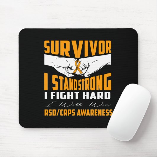 ÜBERLEBEN ICH STARKE RSD CRPS-KENNTNIS MOUSEPAD (Mit Mouse)