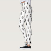 "Überleben" im asiatischen Sprachmuster Leggings (Links)
