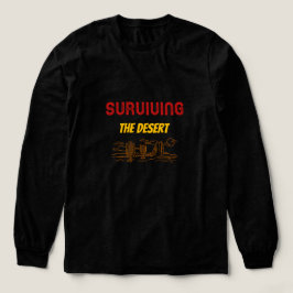 Überleben in der Wüste Wüstencamping Tri-Blend Shirt
