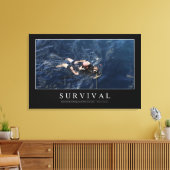 Überleben: Inspirationsangebot 1 Leinwanddruck (Insitu (Wohnzimmer))