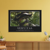 Überleben: Inspirationsangebot 2 Leinwanddruck (Insitu (Wohnzimmer))