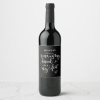 Überleben Iso Dog Wein Zitat schwarze Farbe anpass