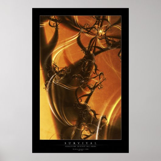 Überleben Poster (Vorne)