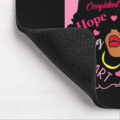 Überleben Schwarze Frauen Brustkrebs Bewusstsein S Mousepad (Ecke)