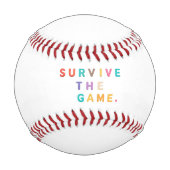 Überleben Sie das Spiel. Baseball (Rückseite)