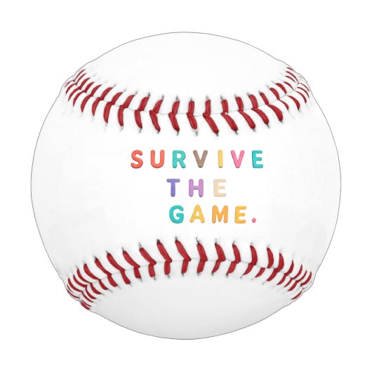 Überleben Sie das Spiel. Baseball (Vorderseite)