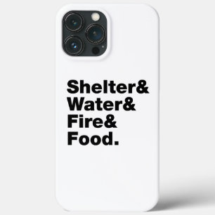 Überleben (Unterkunft & Wasser & Feuer & Nahrung) Case-Mate iPhone Hülle