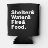 Überleben (Unterkunft & Wasser & Feuer & Nahrung) Dosenkühler (Vorderseite)