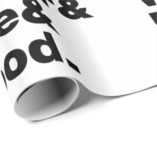 Überleben (Unterkunft & Wasser & Feuer & Nahrung) Geschenkpapier (Rolleneckpunkt)