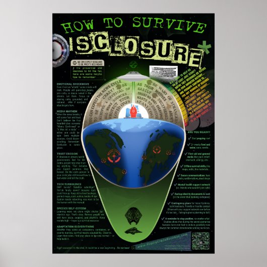 Überleben von DISClosure Poster (Vorne)