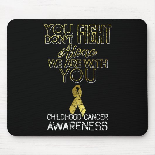 Überleben von Krebs im Kindesalter Krebs Mousepad (Vorne)