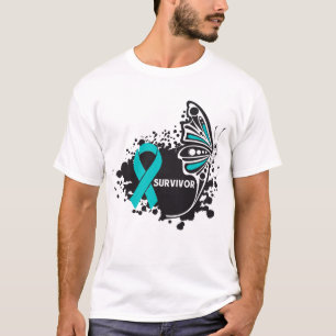 Überlebend-abstrakter T-Shirt