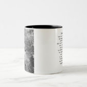 Überlebend-Bild Zweifarbige Tasse (Mittel)