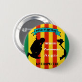 Überlebend-Button Vietnams PTSD Button (Vorne & Hinten)