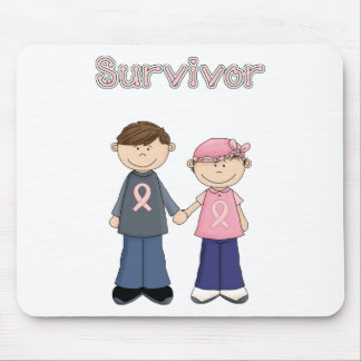 Überlebend-Cartoon Mousepad