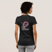 Überlebend-Definition - Brustkrebs T-Shirt (Schwarz voll)
