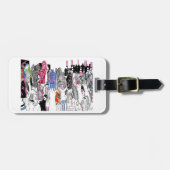 Überlebend-Gruß Gepäckanhänger (Vorderseite horizontal)