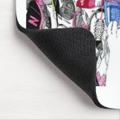 Überlebend-Gruß Mousepad (Ecke)