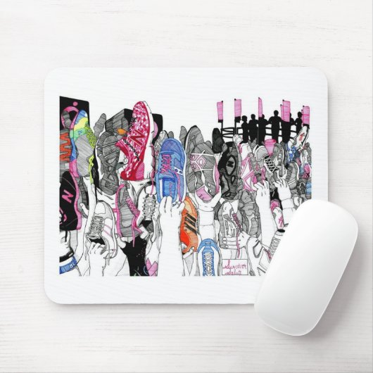 Überlebend-Gruß Mousepad (Mit Mouse)