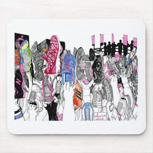 Überlebend-Gruß Mousepad (Vorne)